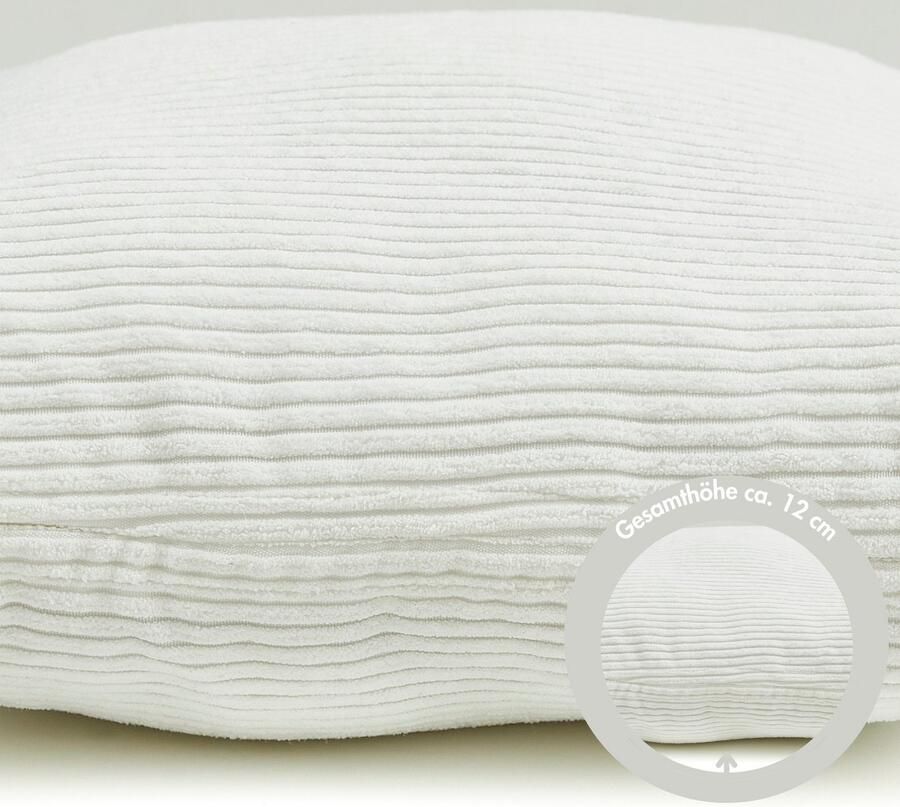 Andiamo Sierkussen Cord kussen Emy kussenhoes met vulling Sierkussens vierkant 40x40 of 30x50 cm ook verkrijgbaar als 4-delige set (1 stuk) - Foto 5
