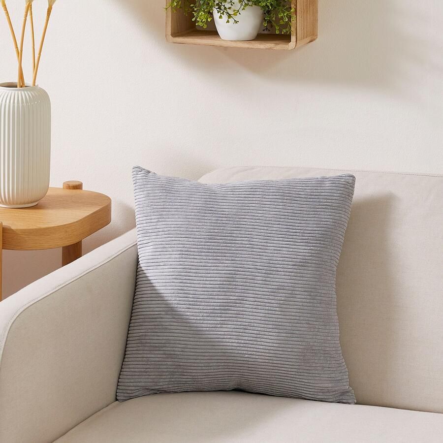 Andiamo Sierkussen Cord kussen Emy kussenhoes met vulling Sierkussens vierkant 40x40 of 30x50 cm ook verkrijgbaar als 4-delige set (1 stuk) - Foto 7