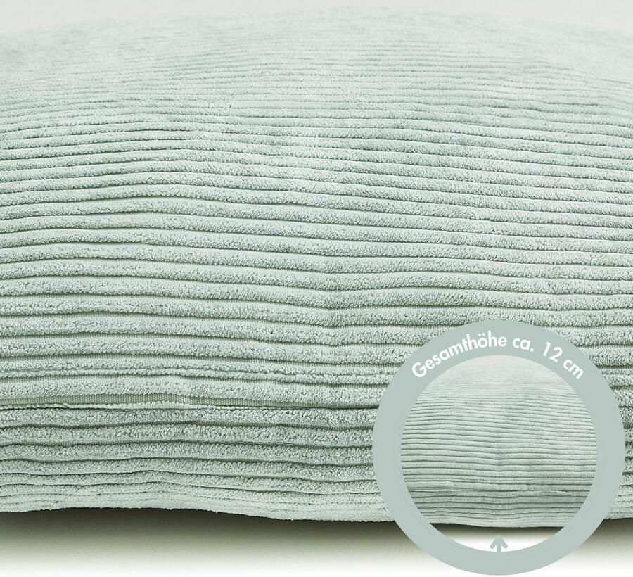 Andiamo Sierkussen Cord kussen Emy kussenhoes met vulling Sierkussens vierkant 40x40 of 30x50 cm ook verkrijgbaar als 4-delige set (1 stuk) - Foto 5