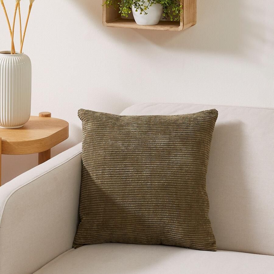 Andiamo Sierkussen Cord kussen Emy kussenhoes met vulling Sierkussens vierkant 40x40 of 30x50 cm ook verkrijgbaar als 4-delige set (1 stuk) - Foto 7