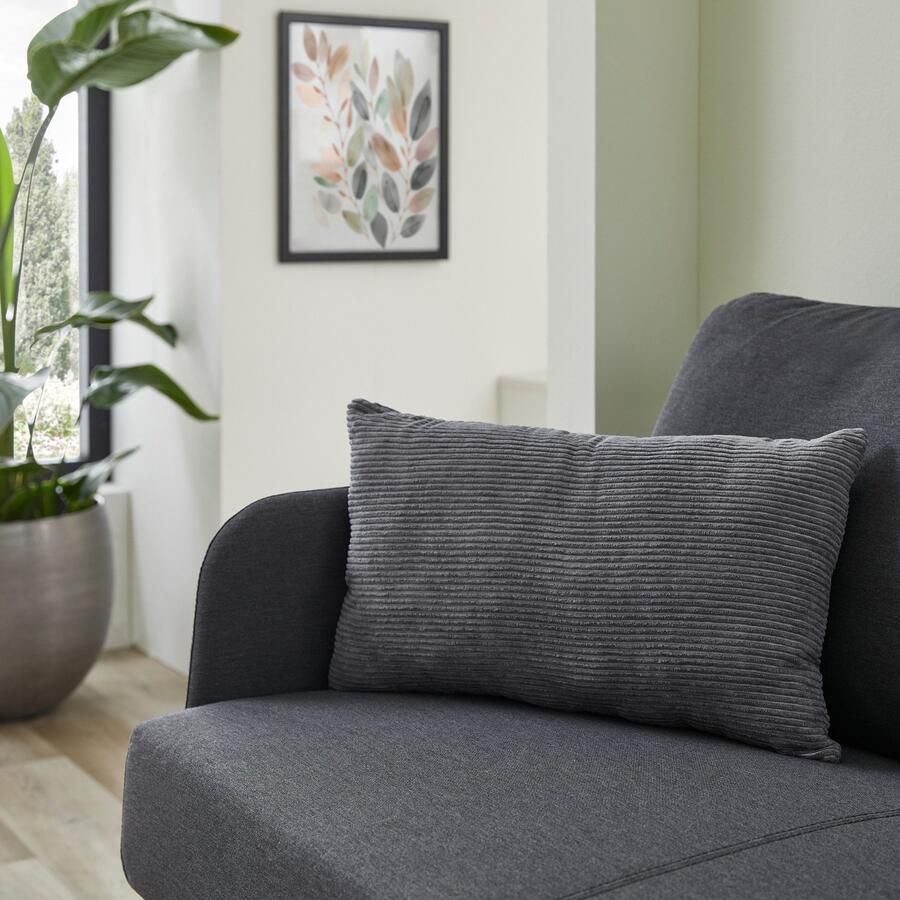 Andiamo Sierkussen Cord kussen Emy kussenhoes met vulling Sierkussens vierkant 40x40 of 30x50 cm ook verkrijgbaar als 4-delige set (1 stuk) - Foto 6