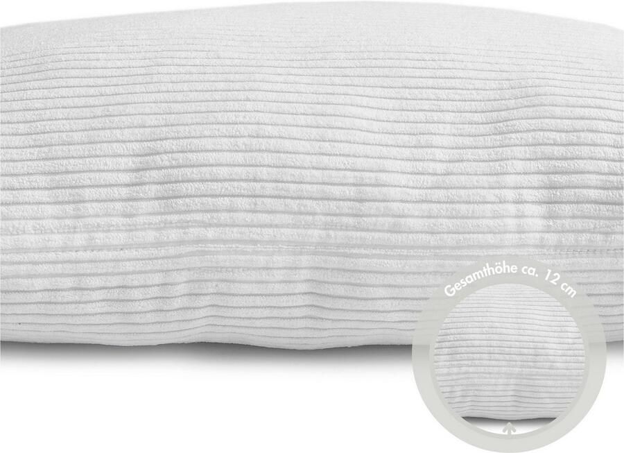 Andiamo Sierkussen Cord kussen Emy kussenhoes met vulling Sierkussens vierkant 40x40 of 30x50 cm ook verkrijgbaar als 4-delige set (1 stuk) - Foto 3