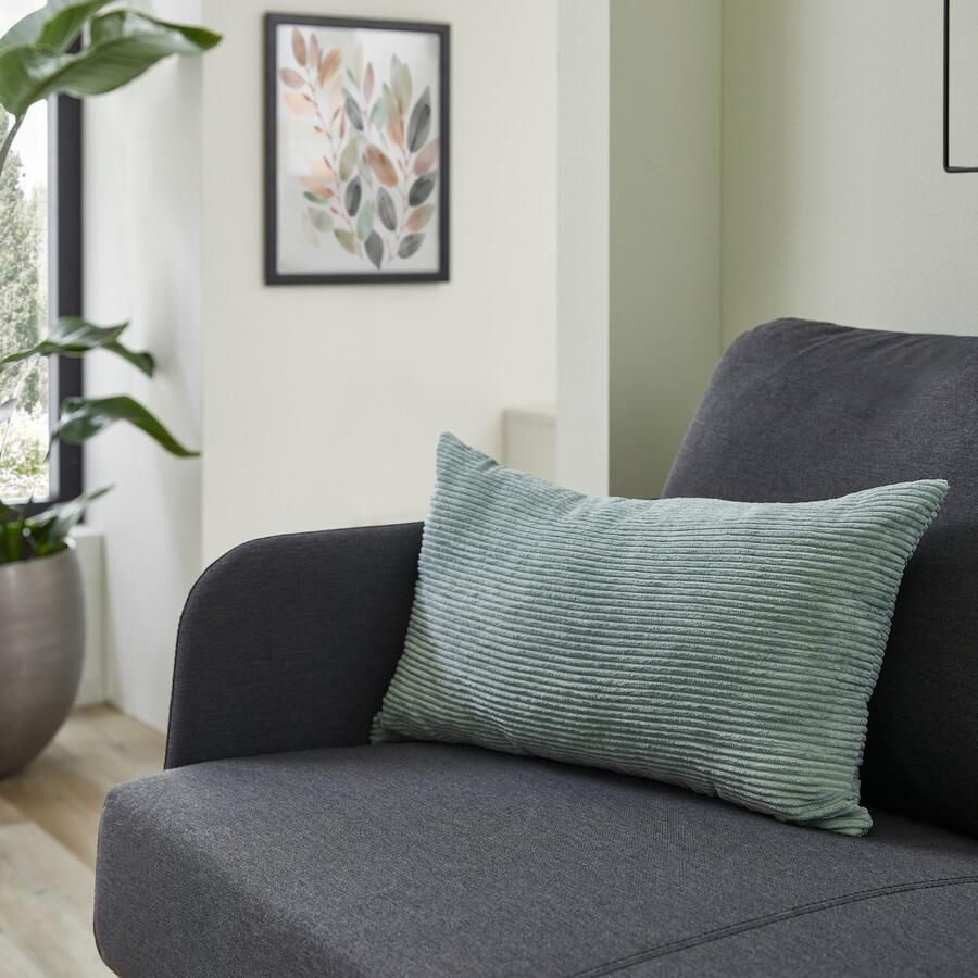 Andiamo Sierkussen Cord kussen Emy kussenhoes met vulling Sierkussens vierkant 40x40 of 30x50 cm ook verkrijgbaar als 4-delige set (1 stuk) - Foto 6