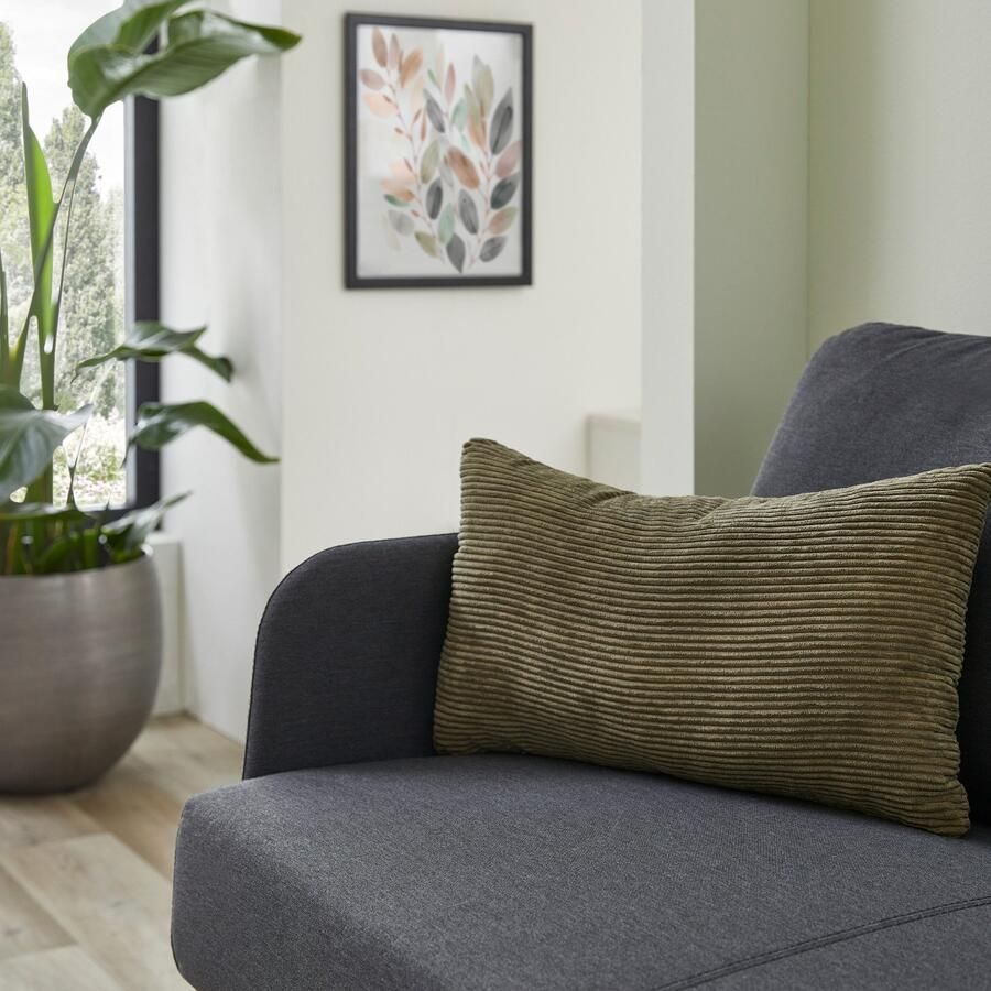 Andiamo Sierkussen Cord kussen Emy kussenhoes met vulling Sierkussens vierkant 40x40 of 30x50 cm ook verkrijgbaar als 4-delige set (1 stuk) - Foto 6