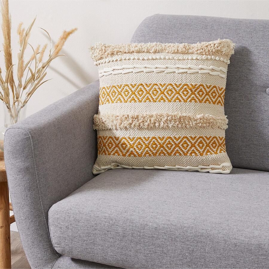 Andiamo Sierkussen Livia Etnisch patroon gestreept kussenhoes met vulling vierkant 45x45 cm (1 stuk) - Foto 6