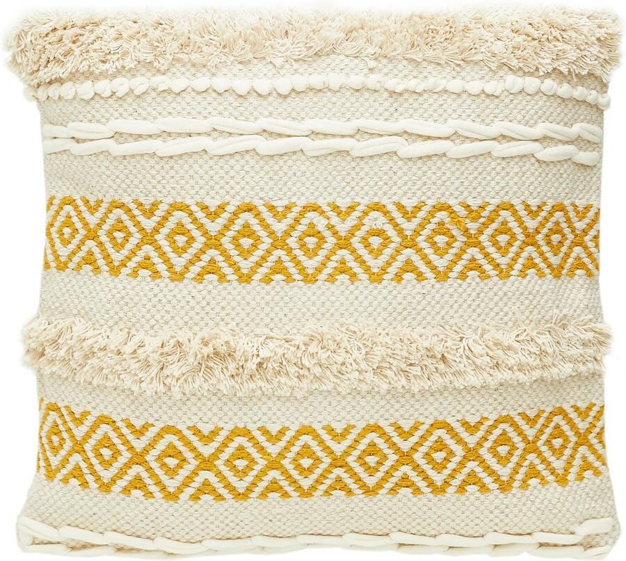 Andiamo Sierkussen Livia Etnisch patroon gestreept kussenhoes met vulling vierkant 45x45 cm (1 stuk) - Foto 3