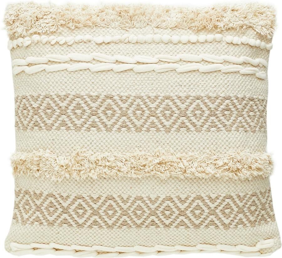 Andiamo Sierkussen Livia Etnisch patroon gestreept kussenhoes met vulling vierkant 45x45 cm (1 stuk) - Foto 3