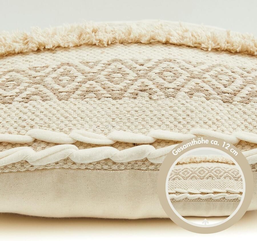 Andiamo Sierkussen Livia Etnisch patroon gestreept kussenhoes met vulling vierkant 45x45 cm (1 stuk) - Foto 2