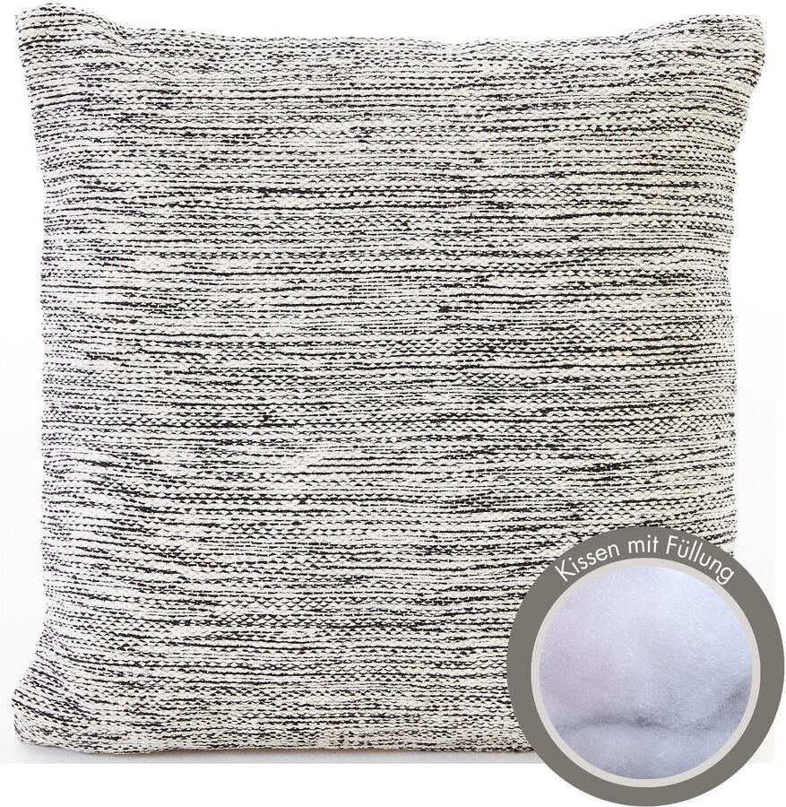 Andiamo Sierkussen Malena Etnisch patroon bankkussen kussenhoes met vulling vierkant 45x45 cm (1 stuk) - Foto 3