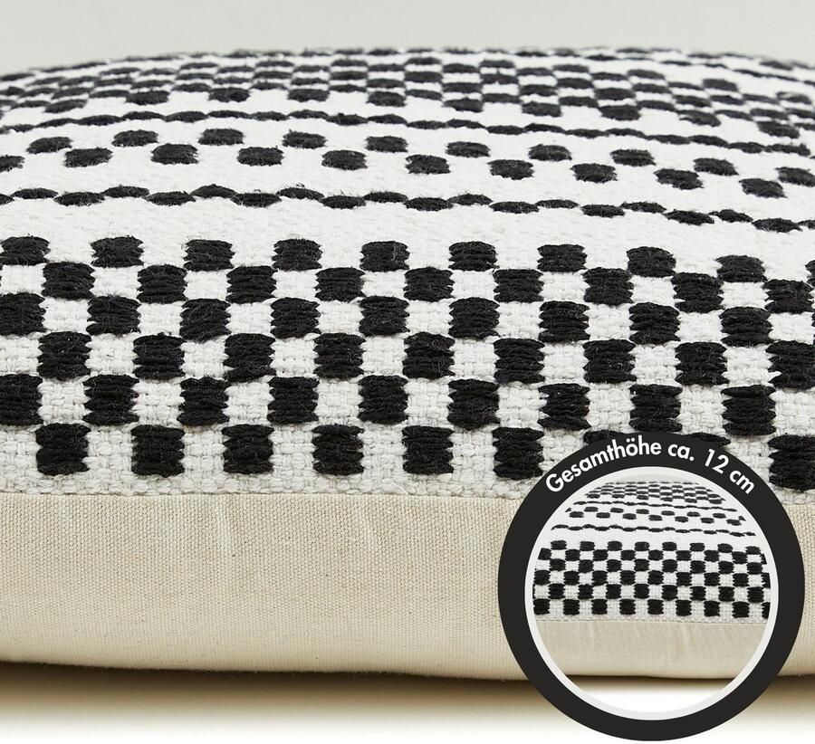 Andiamo Sierkussen Malena Etnisch patroon bankkussen kussenhoes met vulling vierkant 45x45 cm (1 stuk) - Foto 4