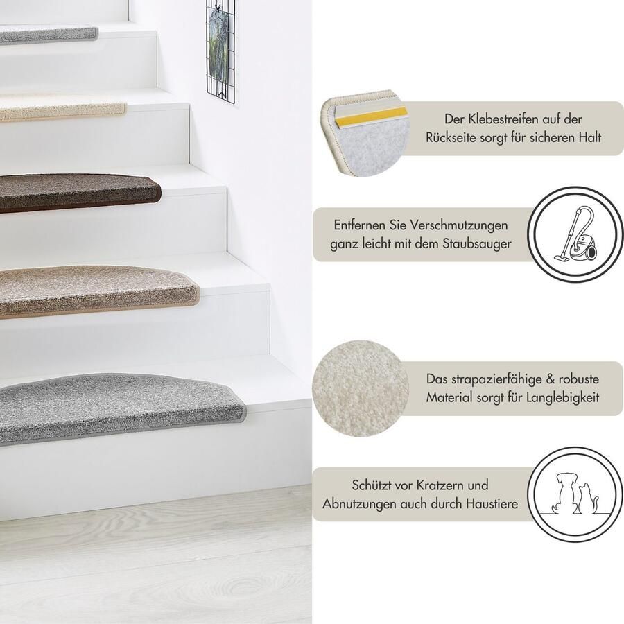 Andiamo Tredemat Casablanca Made in Netherlands Effen kleuren zelfklevend slijtvast 15 stuks in een set