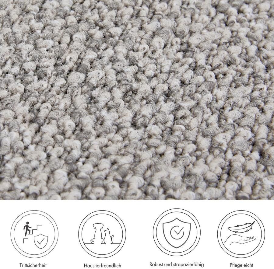 Andiamo Tredemat Saragossa Made in Netherlands gemêleerd zelfklevend slijtvast 15 stuks in een set - Foto 2