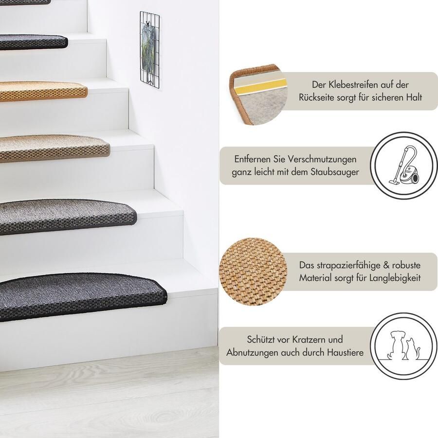 Andiamo Tredemat Skagen Made in Netherlands gemêleerd zelfklevend slijtvast 15 stuks in een set