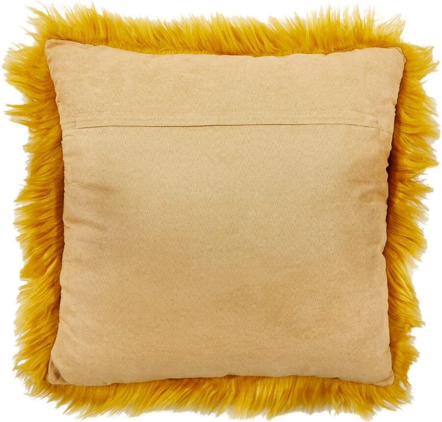 Andiamo Vachtkussen Sierkussen Ovium Kunstbont vierkant 40x40 cm kussenhoes met vulling woonkamer (1 stuk) - Foto 2