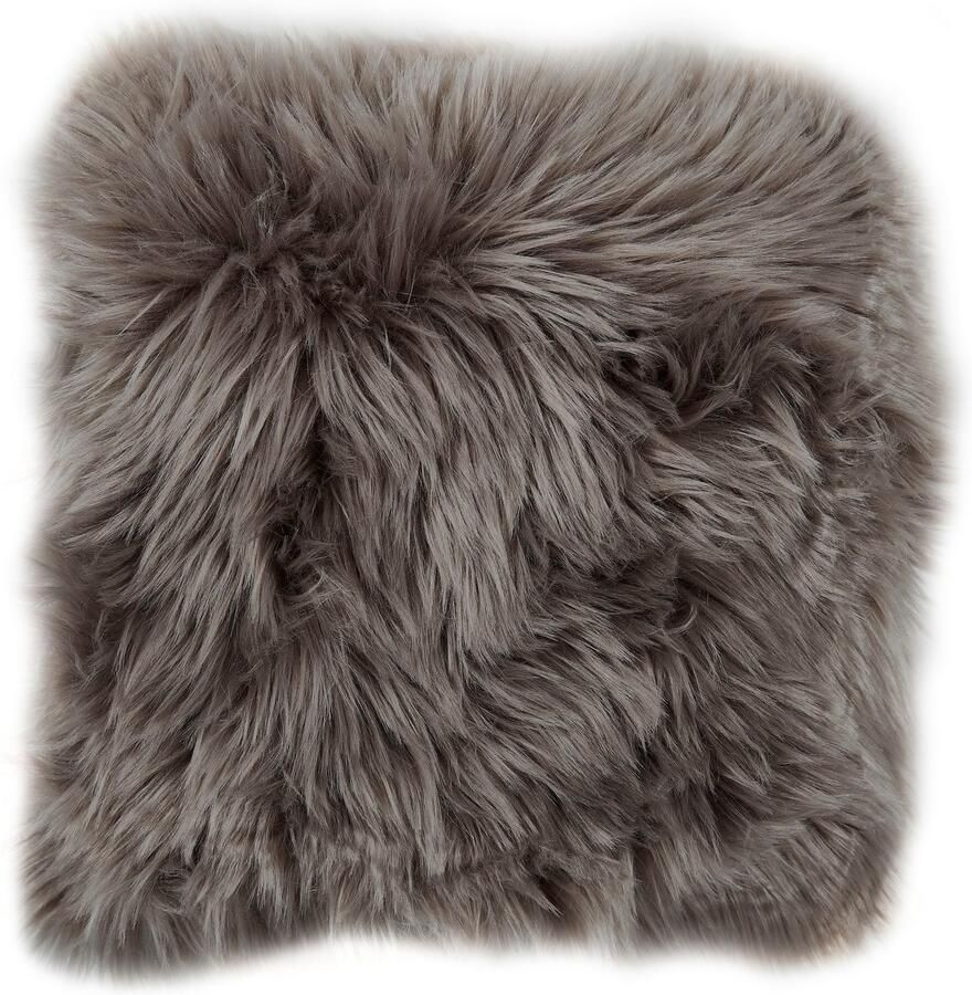 Andiamo Vachtkussen Sierkussen Ovium Kunstbont vierkant 40x40 cm kussenhoes met vulling woonkamer (1 stuk) - Foto 2