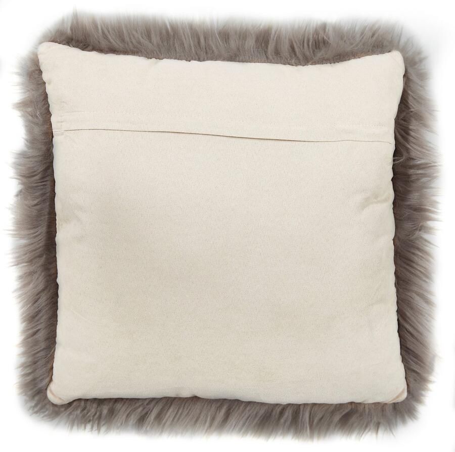 Andiamo Vachtkussen Sierkussen Ovium Kunstbont vierkant 40x40 cm kussenhoes met vulling woonkamer (1 stuk)