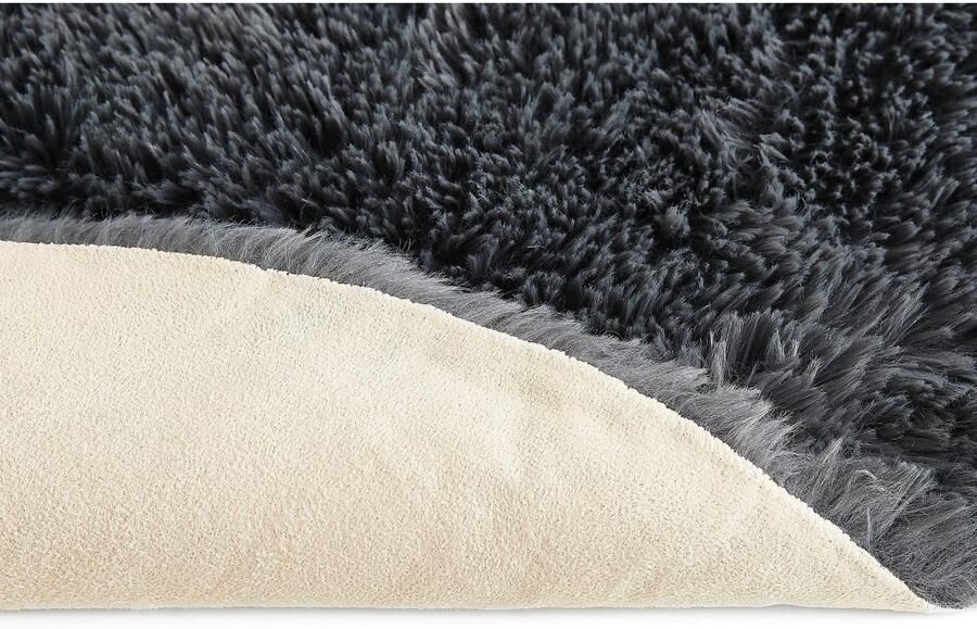 Andiamo Vachtvloerkleed Alpa Kunstbont effen kleuren zeer zacht wasbaar ook als 2-delige set - Foto 4