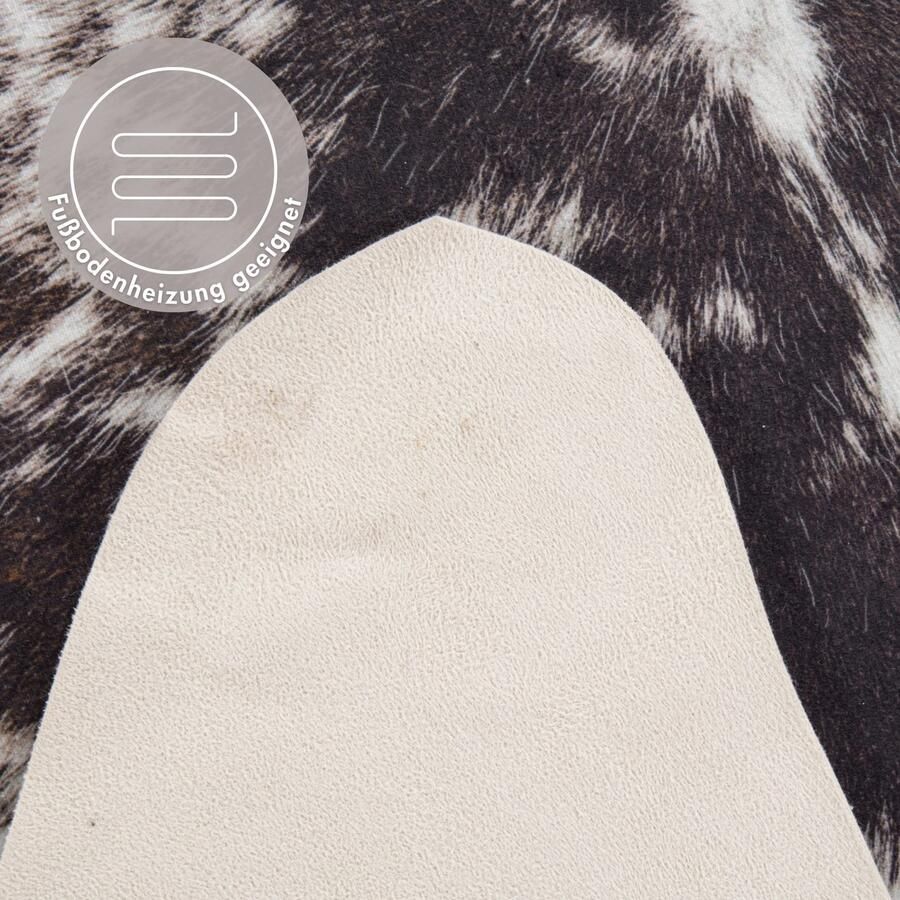 Andiamo Vachtvloerkleed Amarillo Nepbont gedrukte koeienhuid-look woonkamer klantenfavoriet - Foto 2