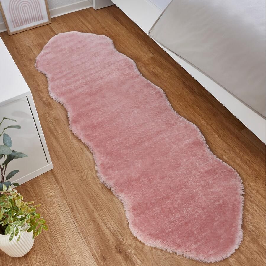 Andiamo Vachtvloerkleed Lam imitatiebont Nepbont bijzonder zacht door microvezel klantenfavoriet