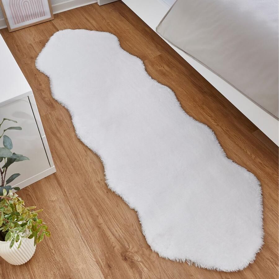 Andiamo Vachtvloerkleed Lam imitatiebont Nepbont bijzonder zacht door microvezel klantenfavoriet