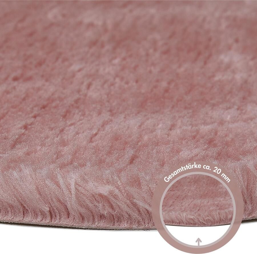 Andiamo Vachtvloerkleed Lam imitatiebont Nepbont zeer zachte pool wasbaar klantenfavoriet