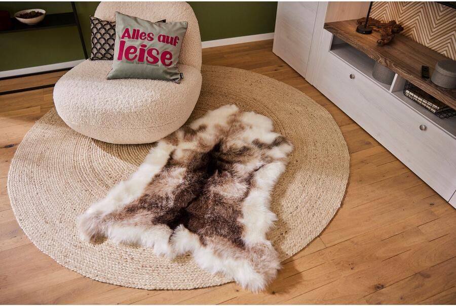 Andiamo Vachtvloerkleed Rendiervacht Rentier-kunstbont zacht & knuffelig woonkamer slaapkamer - Foto 6
