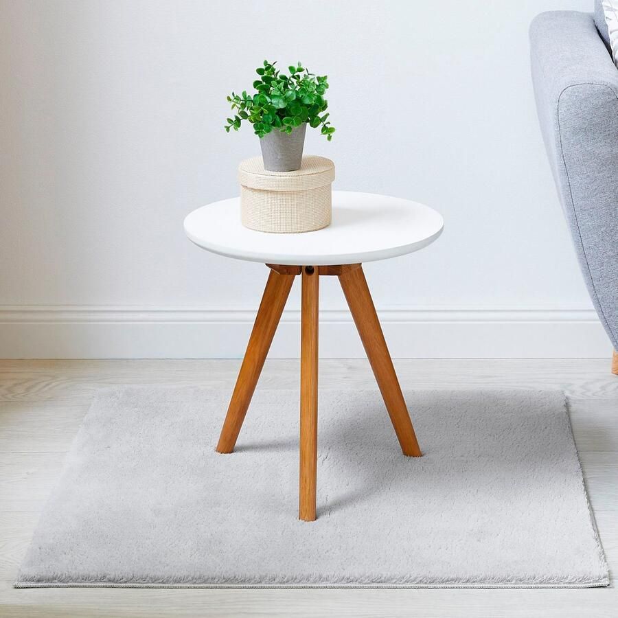 Andiamo Vloerkleed Arezzo Effen kleuren zachte pool wasbaar ideaal voor de woonkamer en slaapkamer