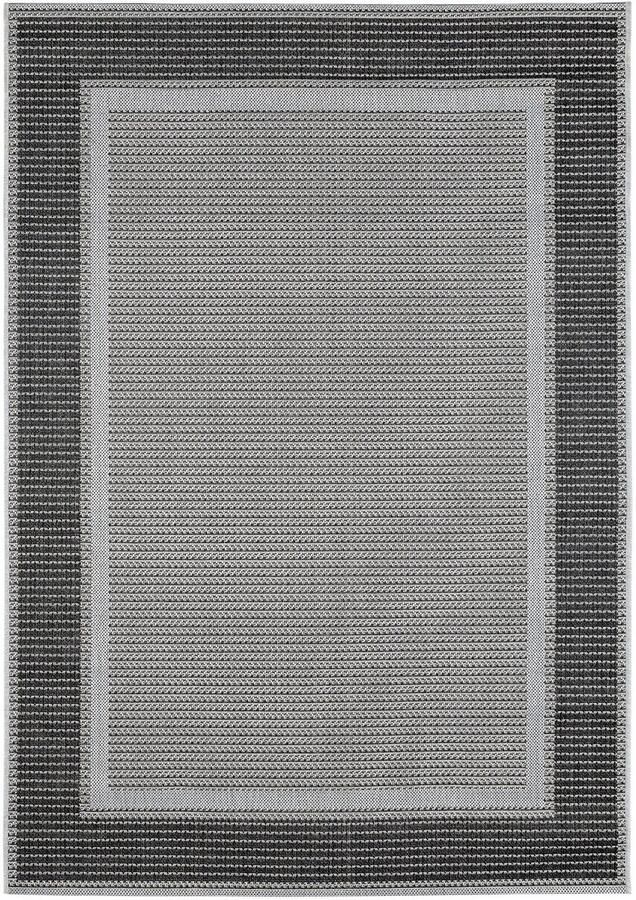 Andiamo Vloerkleed ARIZONA 2 Platweefsel met randdessin geschikt voor binnen en buiten woonkamer - Foto 4