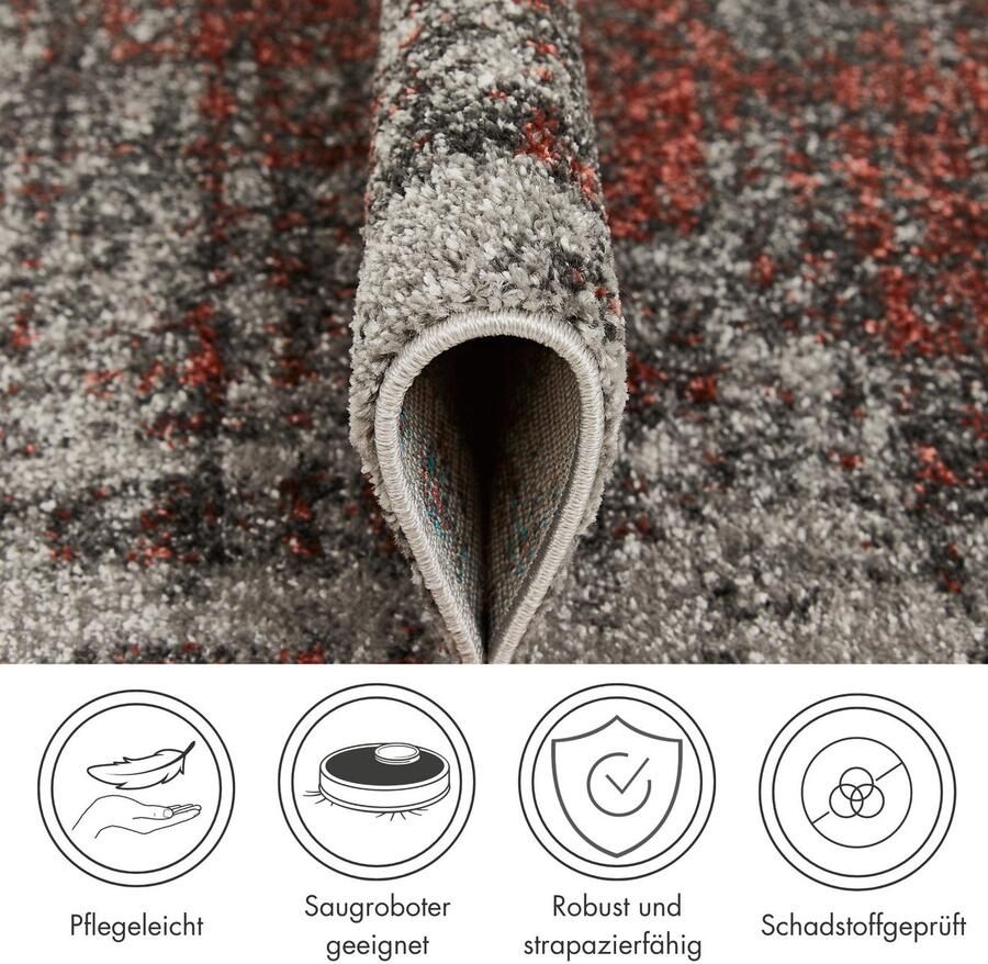 Andiamo Vloerkleed Campos Korte pool modern design woonkamer - Foto 3