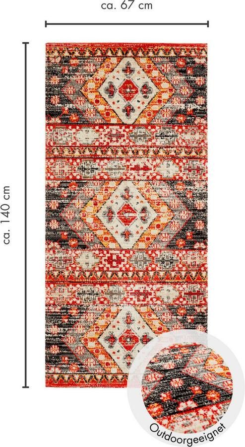 Andiamo Vloerkleed Colore verschillende ontwerpen geschikt voor binnen- en buitengebruik woonkamer - Foto 10