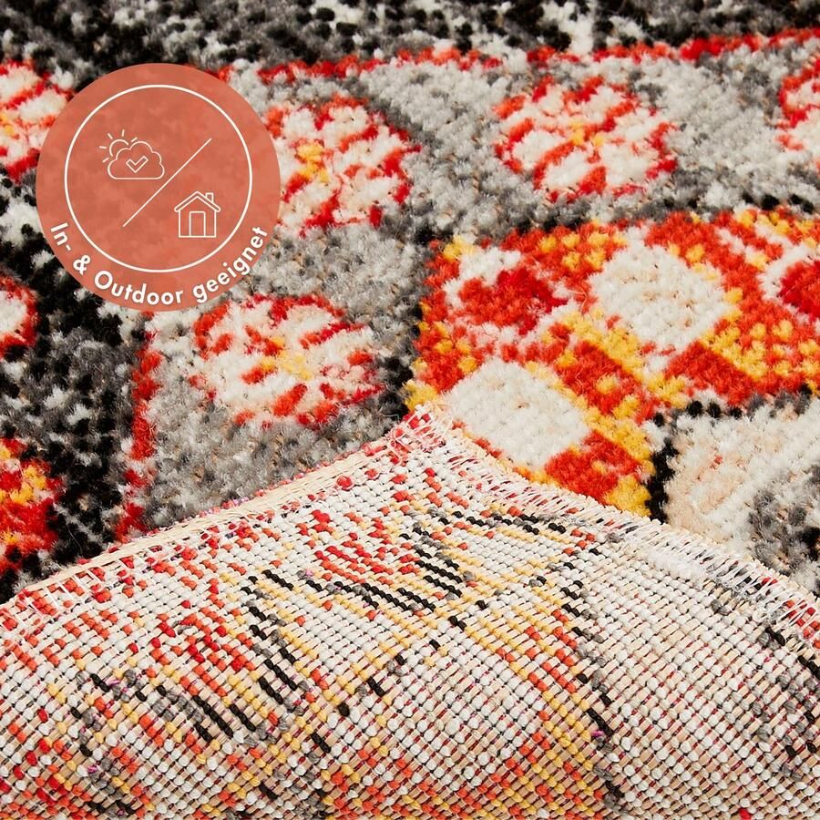 Andiamo Vloerkleed Colore verschillende ontwerpen geschikt voor binnen- en buitengebruik woonkamer