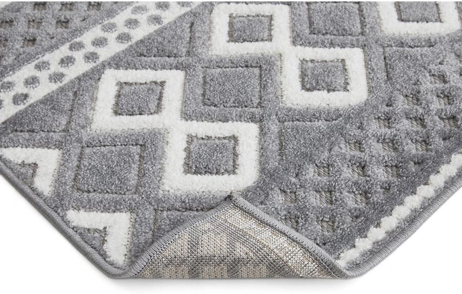 Andiamo Vloerkleed LA ROCHELLE Boho-Scandinavisch stijl hoog-laag effect modern woonkamer - Foto 3