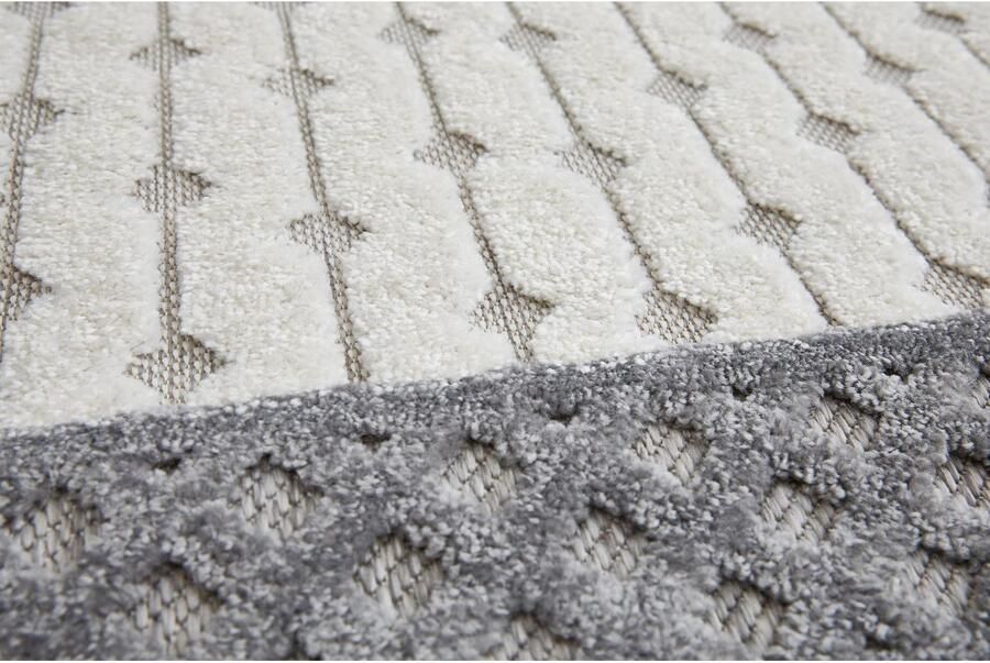 Andiamo Vloerkleed LA ROCHELLE Boho-Scandinavisch stijl hoog-laag effect modern woonkamer - Foto 2