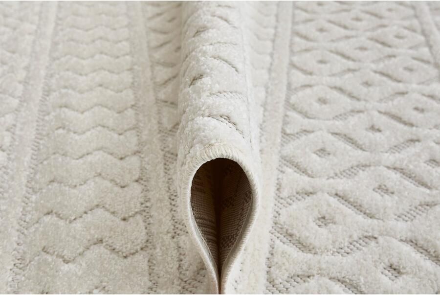 Andiamo Vloerkleed LA ROCHELLE Boho-Scandinavisch stijl hoog-laag effect modern woonkamer - Foto 2