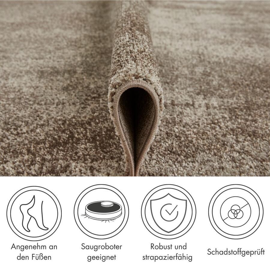 Andiamo Vloerkleed Luna Kortpolig modern ontwerp gemêleerd klantenfavoriet - Foto 4