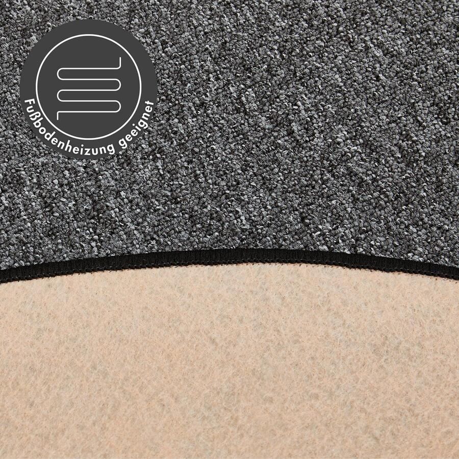 Andiamo Vloerkleed Luton Made in Germany gemêleerde look ideaal in de woonkamer & slaapkamer