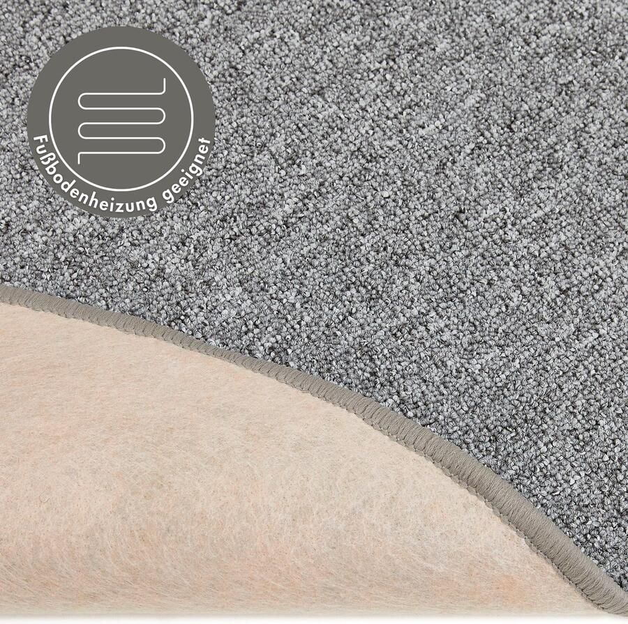 Andiamo Vloerkleed Luton Made in Germany gemêleerde look ideaal in de woonkamer & slaapkamer