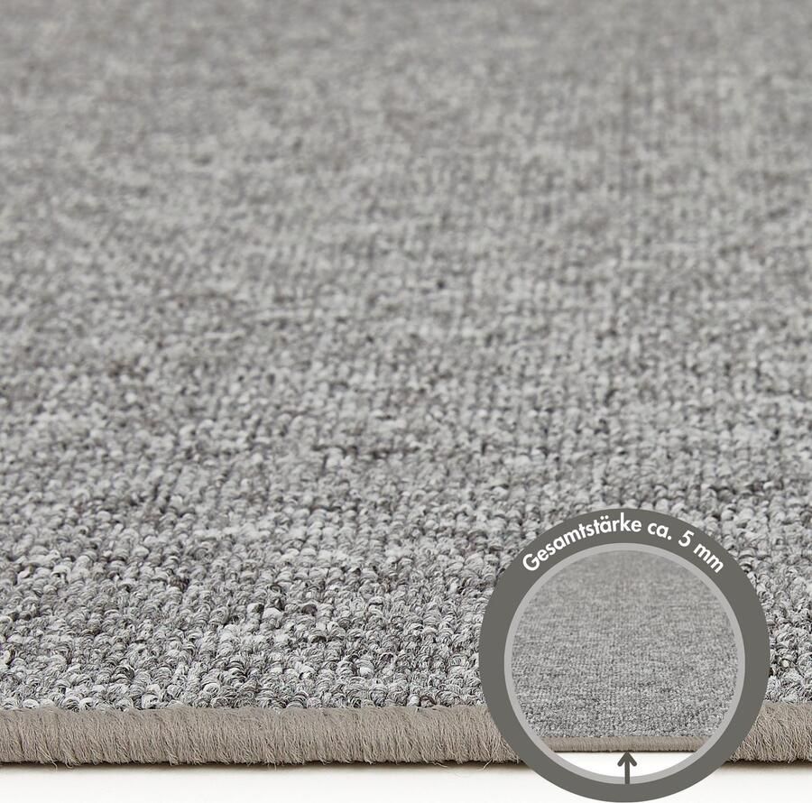 Andiamo Vloerkleed Luton Made in Germany gemêleerde look ook als loper woonkamer & slaapkamer