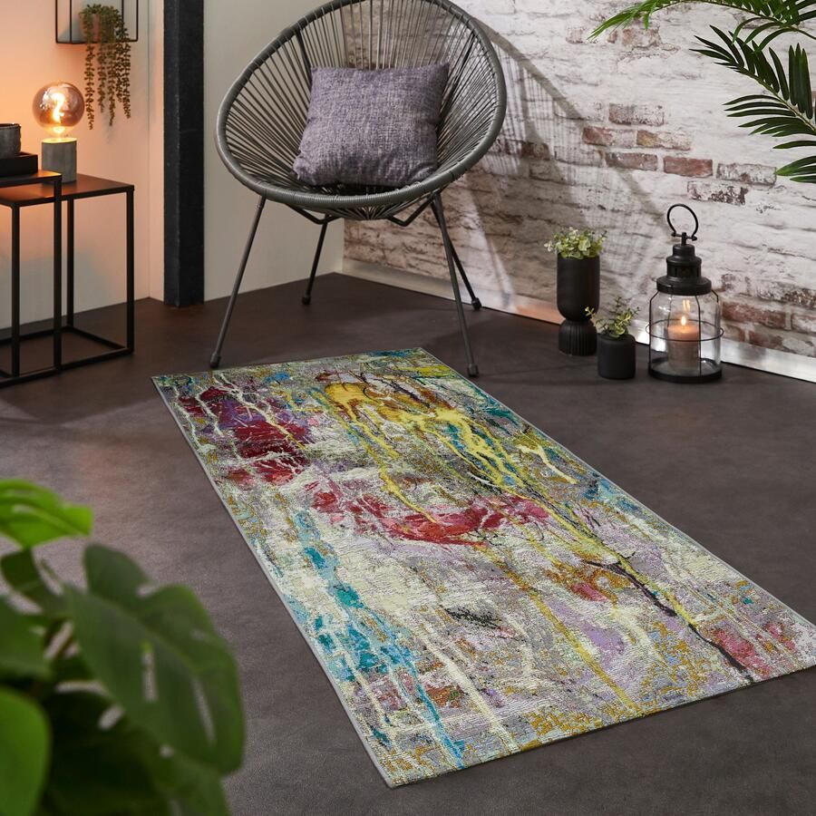 Andiamo Vloerkleed Platana modern design geschikt voor binnen en buiten balkon terras - Foto 5