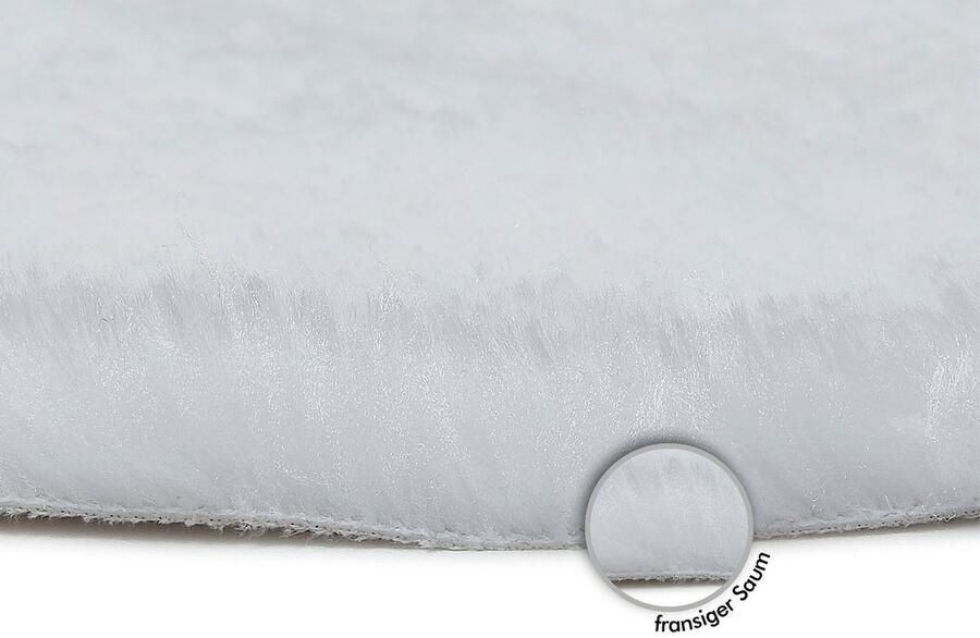 Andiamo Zitkussen lam-imitatiebont rond ø 40 cm ook als set van 4 - Foto 7