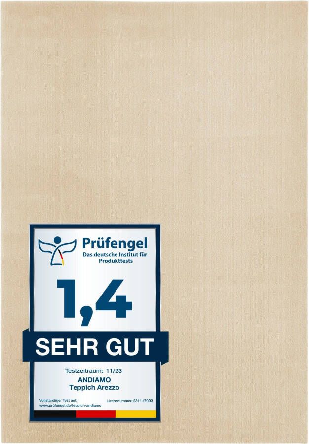 Andiamo Badmat Arezzo Uni kleuren zacht & knuffelig ook in rond en als 2-delige set verkrijgbaar - Foto 5