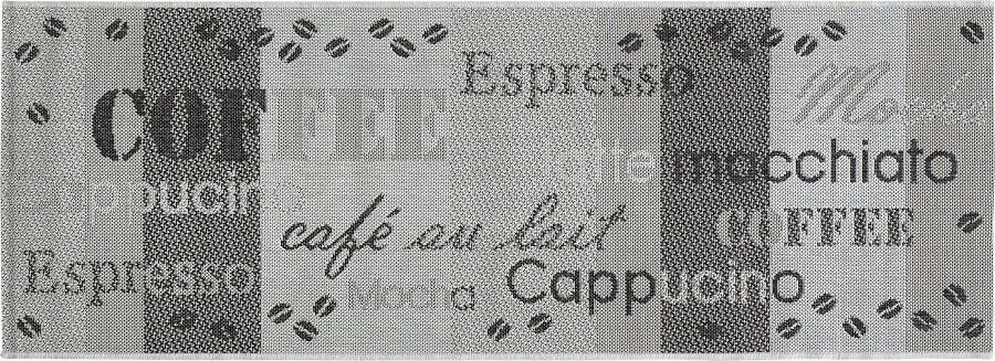 Andiamo Keukenloper ARIZONA 1 Platweefsel motief koffie met een opschrift geschikt voor binnen en buiten - Foto 6