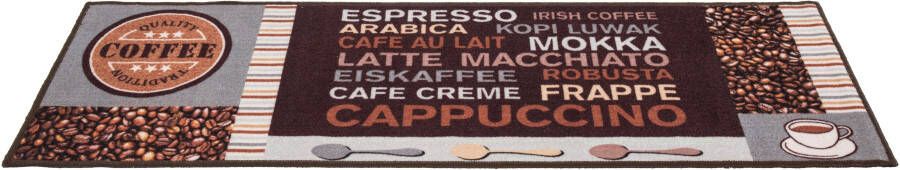 Andiamo Keukenloper Café crème Motief koffie met een opschrift afm. 50x150 cm keuken - Foto 1