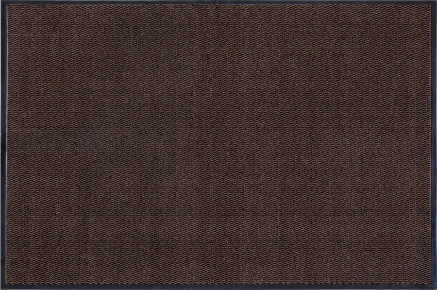 Andiamo Easy deurmat vuilvangmat voor de entree van uw huis flexibel inzetbaar als binnendeurmat deurmat in overdekte buitenruimtes of als schoenmat 80 x 120 cm Bruin - Foto 2