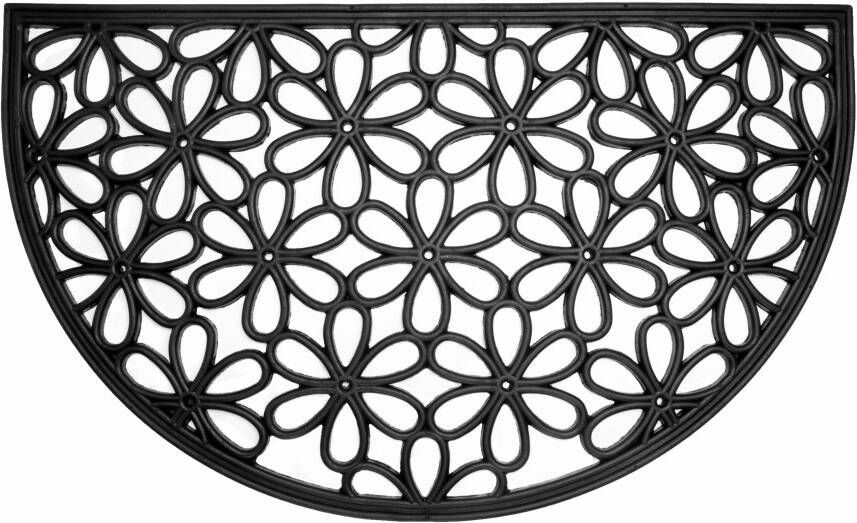 Andiamo Mat Nabucco 1 Rubber voetmatten gietijzer look geschikt voor binnen en buiten - Foto 3