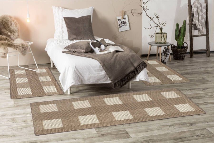 Andiamo Set slaapkamerkleedjes Dijon Made in Netherlands modern design slaapkamerkleed loperset voor de slaapkamer - Foto 9