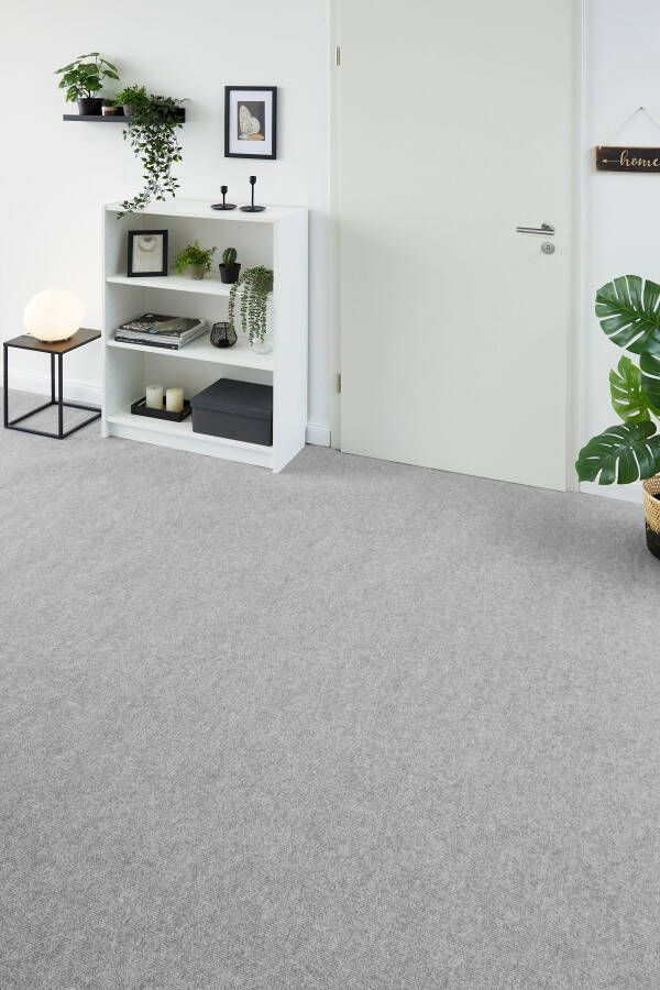 Andiamo Tapijt Milo naaldvilt Made in Belgium Uni kleuren breedte 100 cm of 200 cm woonkamer slijtvast (1 stuk)
