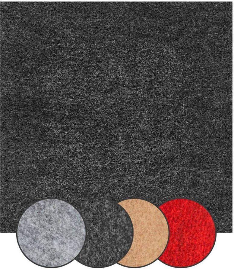 Andiamo Tapijttegel Skandi naaldvilt 40x40 cm 25 stuks (4 m²) 50 stuks (8 m²) of 100 stuks (16 m²) (set)