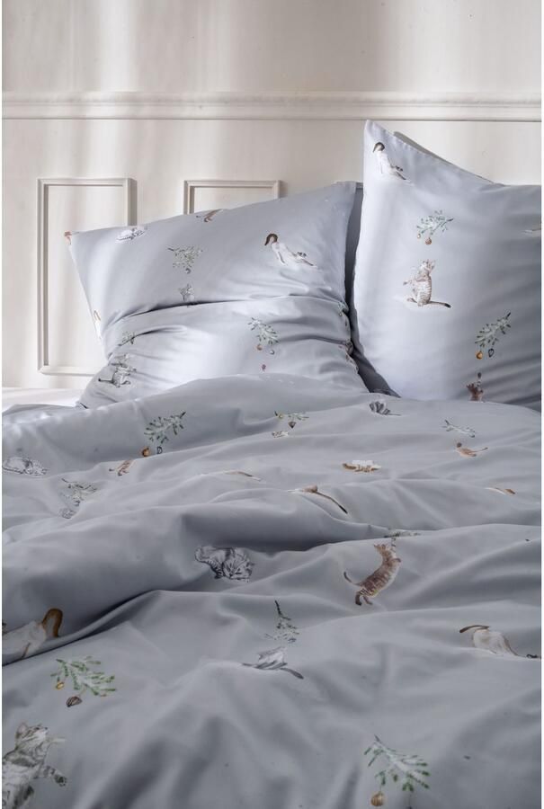 APELT Beddengoed Cats GOTS Kattenmotieven (2-delig) - Foto 2