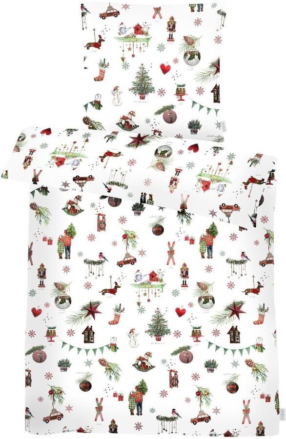 APELT Beddengoed Finn GOTS-gecertificeerd gemaakt van biologisch katoen (2-delig) - Foto 2